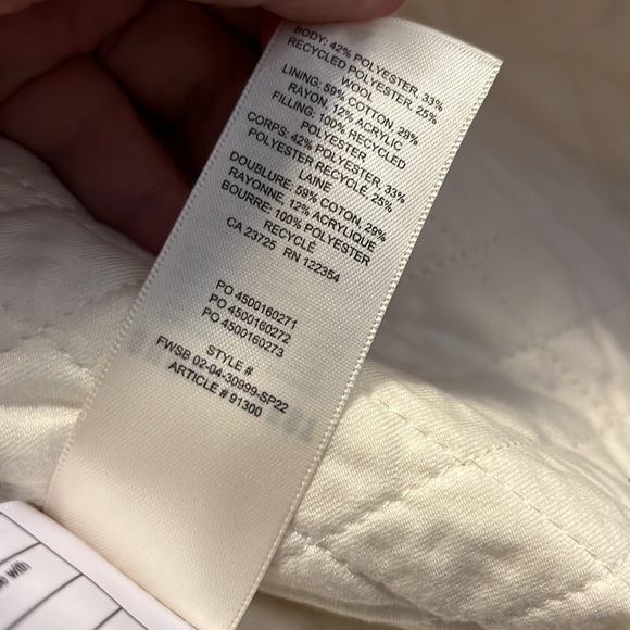 SUNDAY BEST SKY SHIRT JACKET CREAM BNWOT - Picture 8 of 8